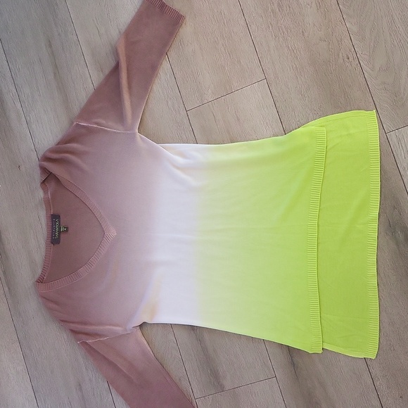 Charlotte Tarantola l Medium l ombre l quarter length l neon green - Picture 2 of 6